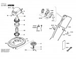 Bosch 0 600 887 103 Alm 34 Lawnmower 230 V / Eu Spare Parts